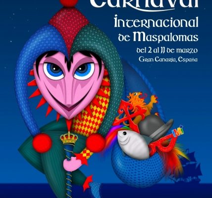 Cartel Carnaval Maspalomas 2018-Carroza Carnaval Canario